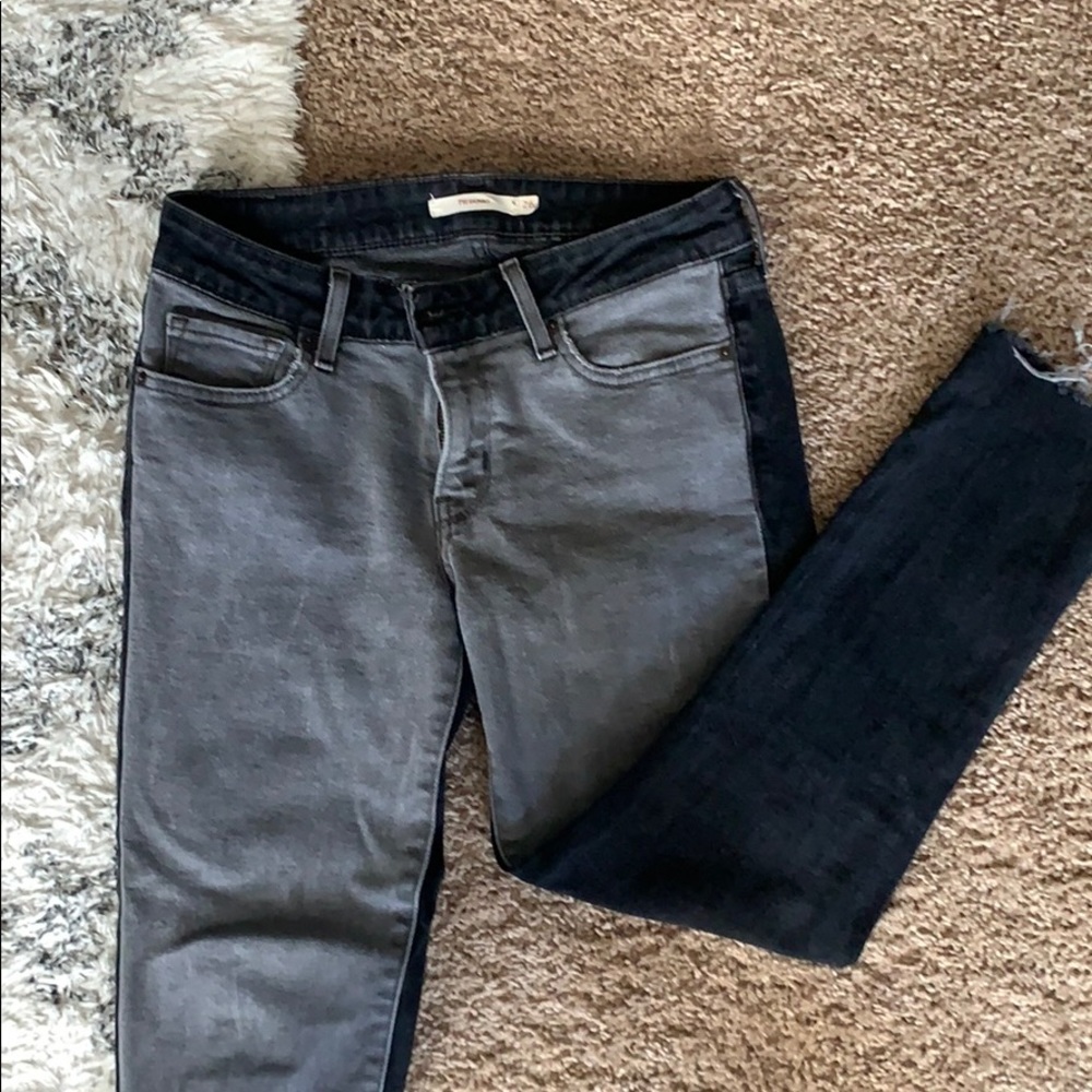 Two toned Levi’s